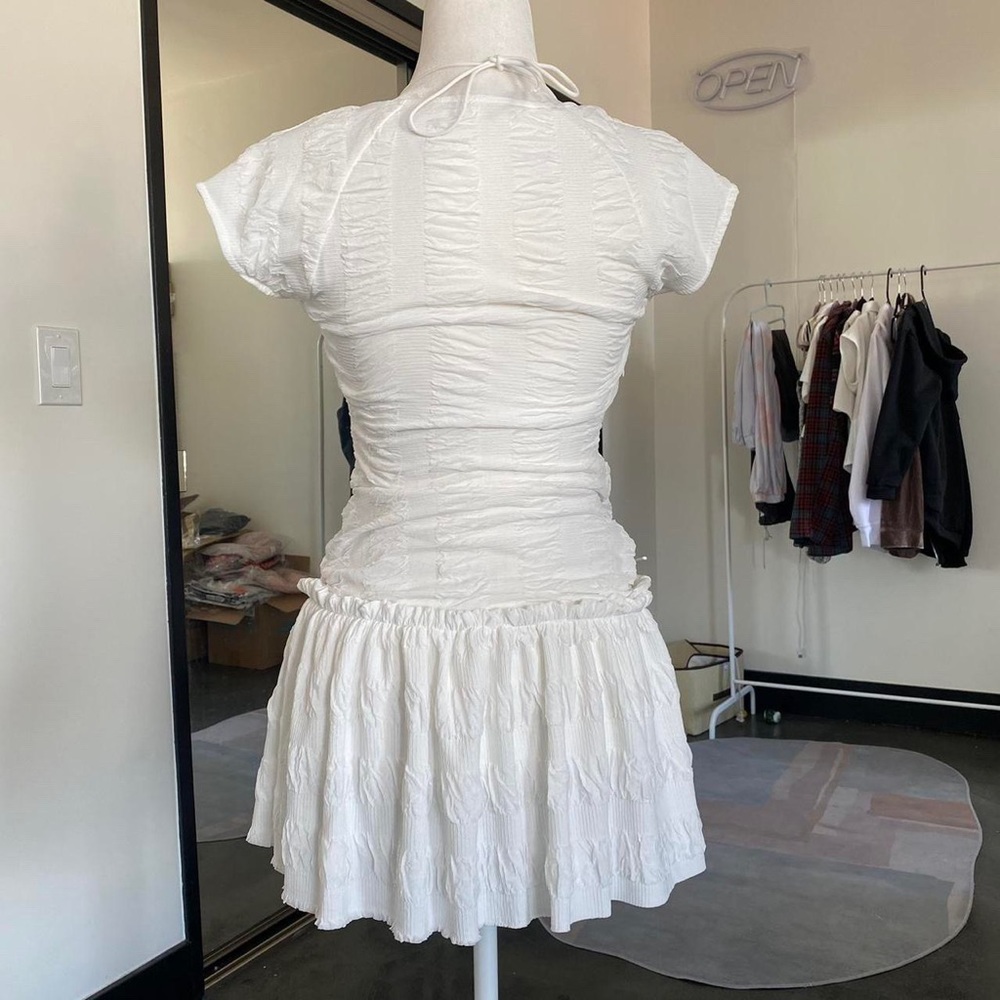 Runched Bodycon Mini Dress - Picture 4 of 4